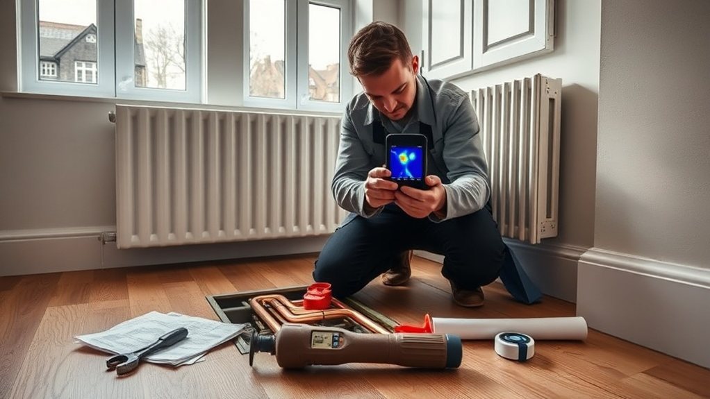 Central Heating Leak Detection Hoxton N1 in East Molesey