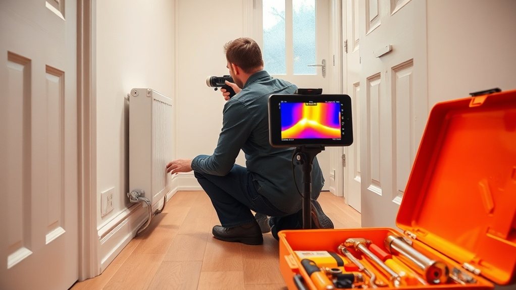 Central Heating Leak Detection Upper Clapton E5 in East Molesey