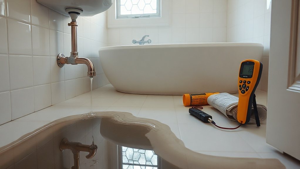 Insurer-ready escape of water trace and access report in East Molesey