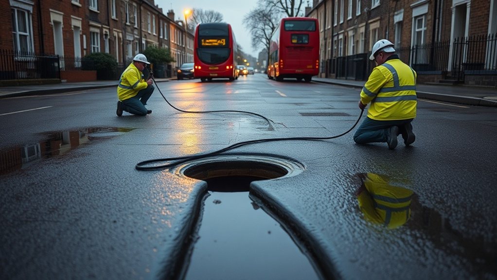 Water Main Leak Detection Upper Clapton E5 in East Molesey